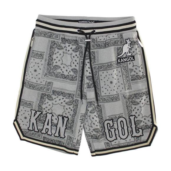 Kangol Boxed Out Paisley Shorts Sz L - Picture 1 of 4